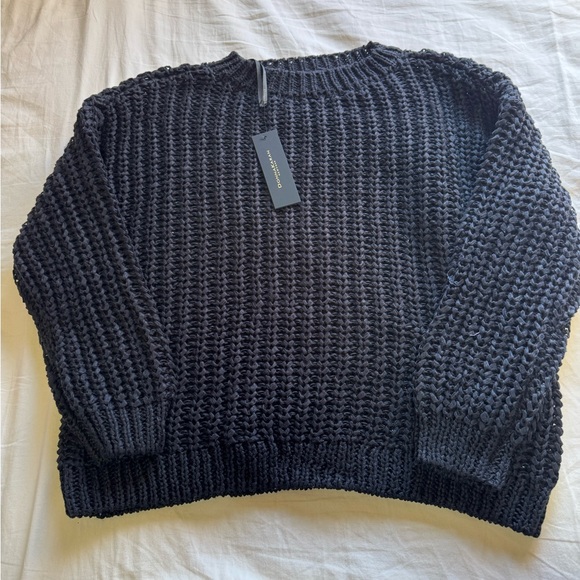 DonnaKaran - OPEN STITCH DOLMAN SWEATER - Picture 7 of 8